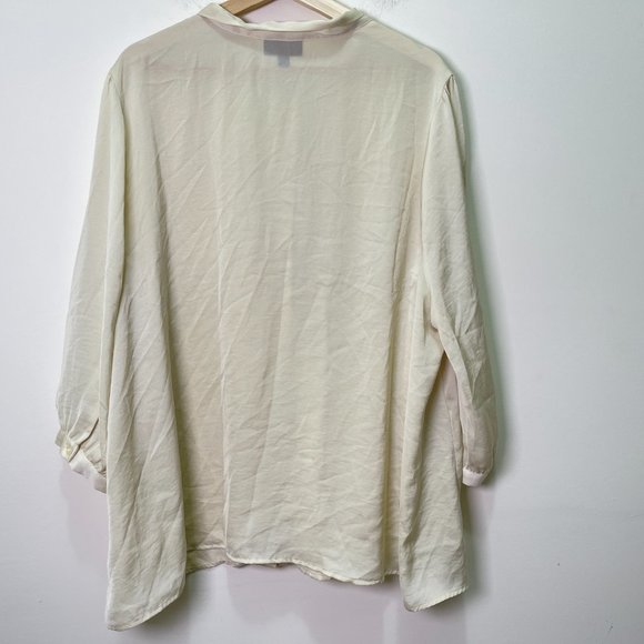 ModCloth Long Sleeve Top sz 3x - Picture 8 of 9